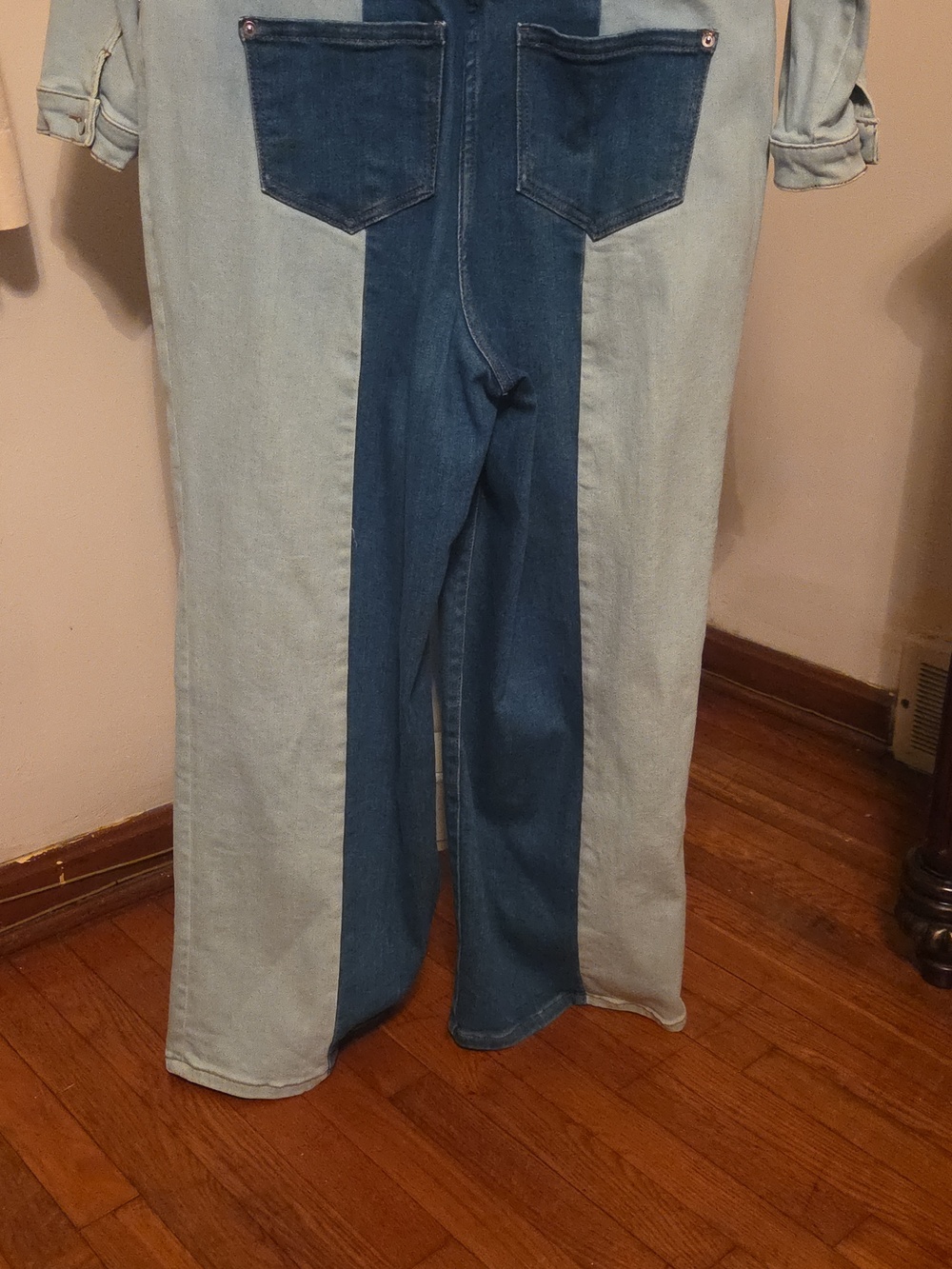 Eloquii Denim Jumpsuit - Picture 5 of 9